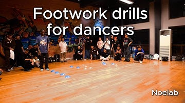 Footwork drills for dancers | Noelab 11  #dancetutorial #hiphopdance