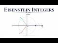 What are Eisenstein Integers, and where do they come from ?