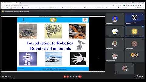 Day1  of AICTE ATAL FDP on ROBOTICS