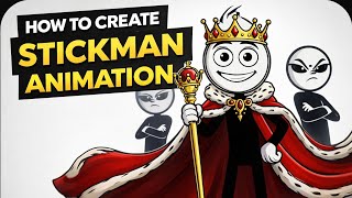 How To Create Stickman Animation with Ai (Full Course)