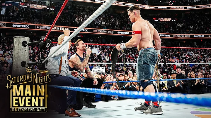 John Cena shares a moment with CM Punk and Cody Rhodes: Saturday Night's Main Event, Dec. 13, 2025