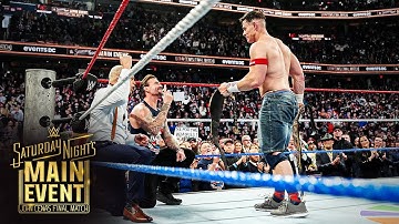 John Cena shares a moment with CM Punk and Cody Rhodes: Saturday Night