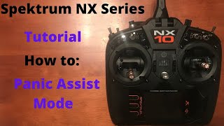 Spektrum NX Setup:  Panic Assist Mode for AR630/AR631/AR637TA BNF (NX6/NX8/NX10)