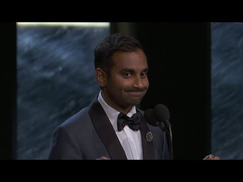 Aziz Ansari Is PISSED About His Britannia Award (Acceptance Speech)