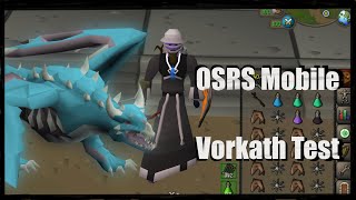 OSRS Mobile - Vorkath Kill Test