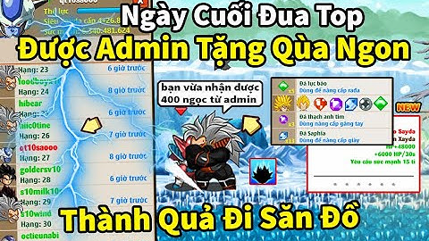 NRO - Được admin tặng quà sau 7 ngày đua top, thành quả ngày đầu up bên cold của qt10saooo