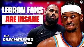 A Lebron James Goblin Snaps And Claims He’s Better Than Sga After Being Ranked 20th In The Nba