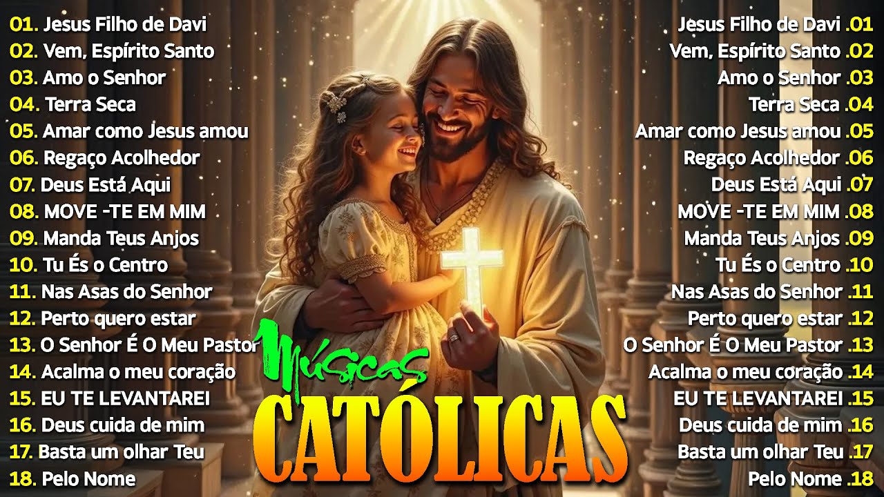 Músicas Católicas com Espírito Santo | Louvores Católicos com Letra na Tela | As Melhores do Ano!