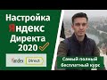 Настройка Яндекс Директа 2020. Как настроить Директ?