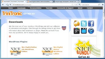 install paypal button