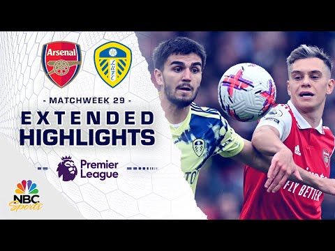 Arsenal v. Leeds United | PREMIER LEAGUE HIGHLIGHTS | 4/1/2023 | NBC Sports