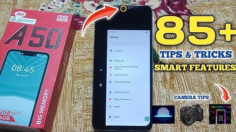Itel A50 Tips & Tricks | Itel A50 Top 85+ Hidden features |