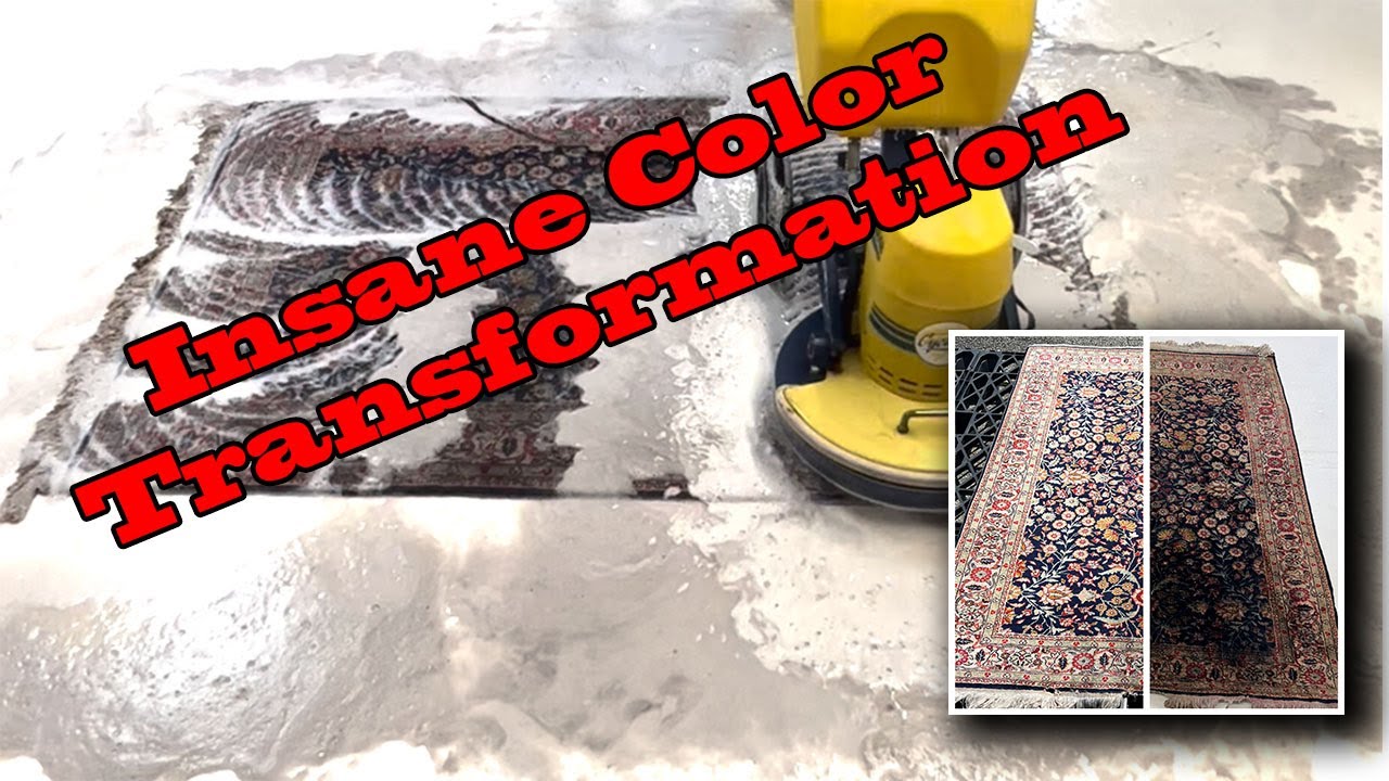 Save The Rug !Unbelievable Silk Rug Saved from the Trash - YouTube