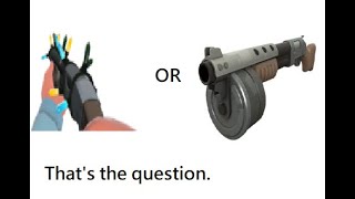 Shotgun or Panic Attack: The Dilemma (team fortress 2)