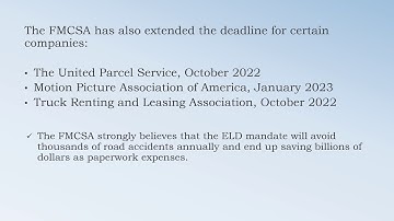 About ELD Mandate