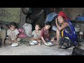 Organic village life || Eating food