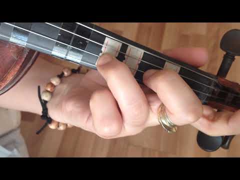 Samanyolu Keman Dinletisi (Öğretici Video) ve Parmak Yerleri - Violin Cover