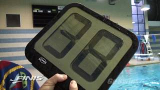 FINIS Under Water Pace Clock and Lap Track