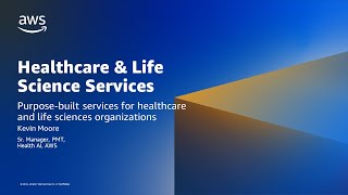 Store, transform, analyze, and access health data with AWS Health Services
