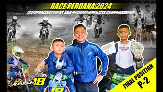 REY AURELLIO 18 SMK MUTU TECH GRASSTRACK MOTOCROSS CHAMPIONSHIP 2024 | 50CC SIRKUIT MERAPI BANGKIT