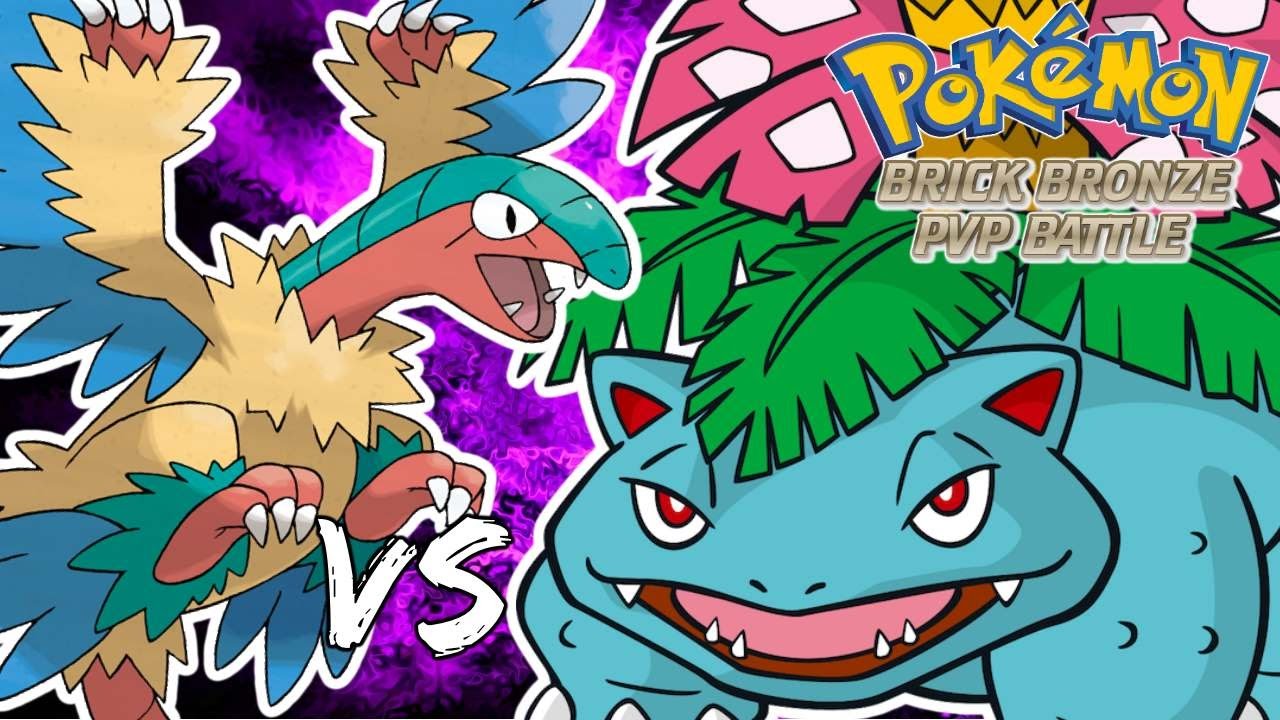 Pokemon Brick Bronze PVP - ARCHEOPS DOES SO MUCH DAMAGE!