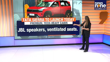 All-New Tata Sierra Launch | Features, Variants, Pricing & Powertrain Options | News9