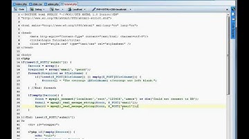 Tạo Login form với PHP & MySQL   Phần 1