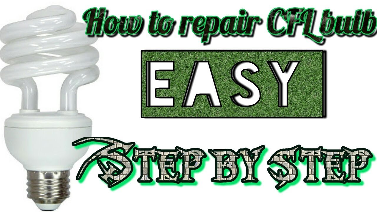 how to repair cfl bulb in hindi YouTube
