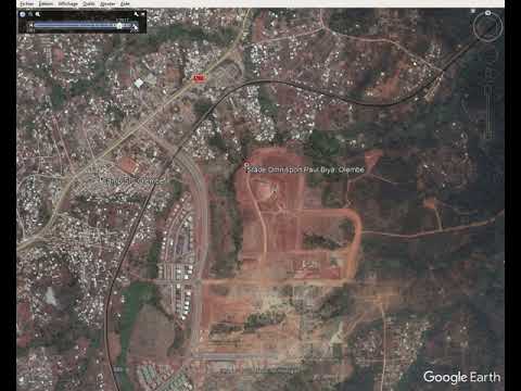 Evolution spatiale des espaces publics de la ville de Yaoundé. Stade d'Olembé à Yaoundé