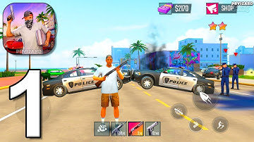 Gangs Fighter: Vice Island - Gameplay Walkthrough Part 1 - Missions (iOS, Android)