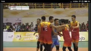 PON Jabar Voli Putra Jatim VS Jateng Part 1