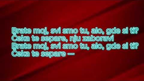 THCF X BRESKVICA - ALO GDE SI TI (Tekst/Lyrics)