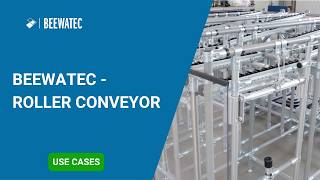 Roller Conveyor System for Lean Manufacturing | Efficient Material Handling Solution 123326