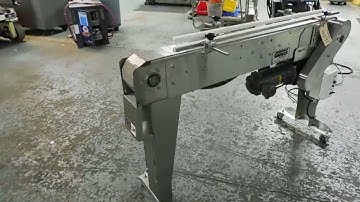 Garvey stainless steel table top chain conveyor