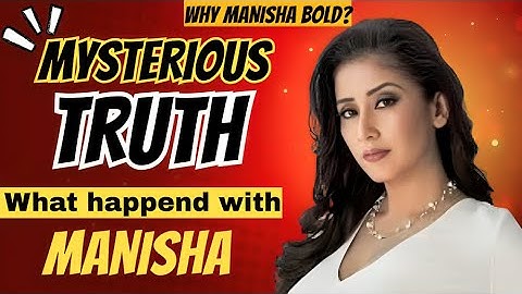Manisha Koirala Controversies | Untold Story of Bollywood Actress