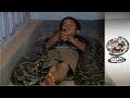 The Cambodian Boy Who Sleeps with a Python