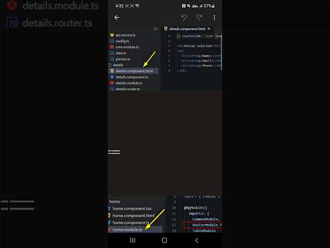 Angular code structure