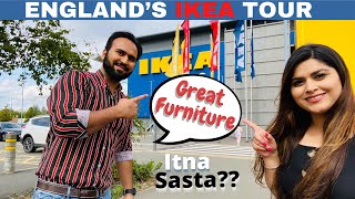 BUDGET FURNITURE SHOPPING IN ENGLAND?|IKEA TOUR 2020| Indian Youtuber In England| Hum Tum In England