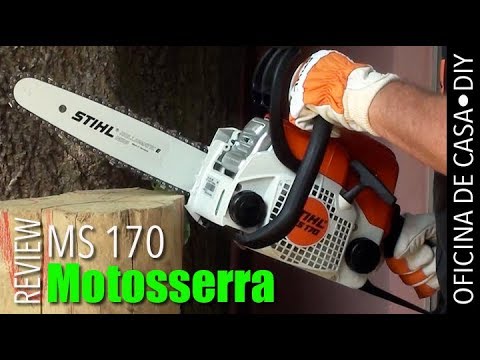 Motosserra MS 170 - Review #DIY #oficinadecasa