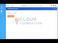 Configuring a Plan CloudFoundation