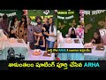 Allu Arha completes her first film shooting; Shakunthalam team surprises her