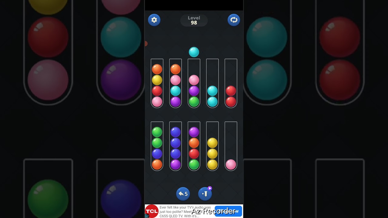 Game:Ball Sort iq Puzzle Level 98 🌹