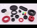 How do you get a rubber grommet through a holewhat are rubber grommets used for