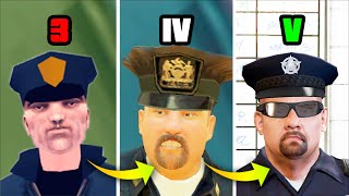 Cop in GTA Games (Evolution)