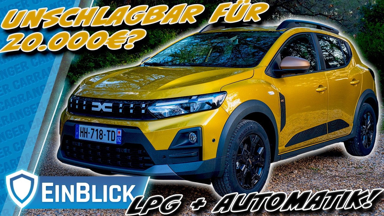Noch BESSER mit Automatik? Dacia Sandero 2026 ECO-G 120 - Dacias Evergreen ist aufgefrischt