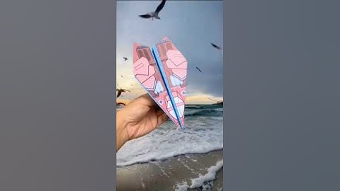 Paper Rocket Plane That Actually Flies Far! 😲#RocketPlane #PaperRocket #FlyLong #DIYProjects