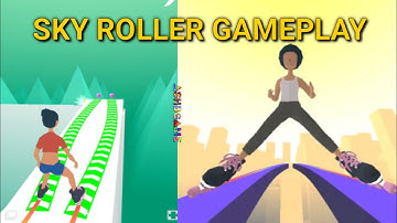 SKY Roller Game, FiRST LOOK All Levels 1 - 23