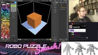Voxels with Zi11ion - Making a new character in MagicaVoxel