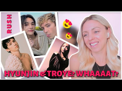 Troye Sivan - Rush (feat. PinkPantheress & Hyunjin of Stray Kids) - REACTION!