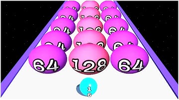 2048 Ball Run Vs Run Merge Ball 2048